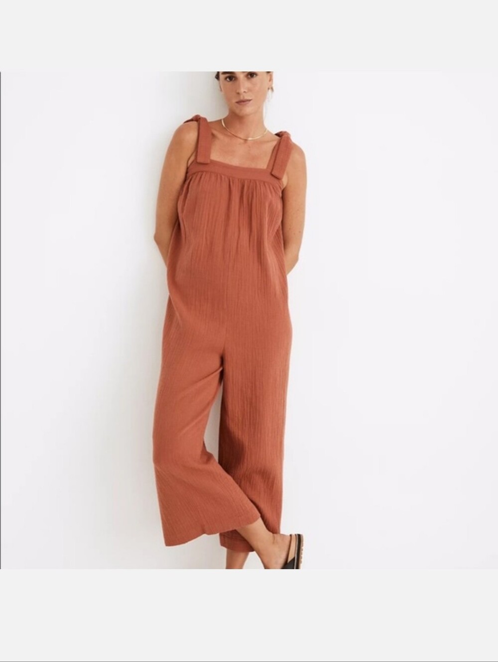 Madewell Lightspun Wide Leg Jumpsuit